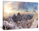 "Huangshan Hill Snow in Winter" Landscape Wall Art Print, 20"x12"