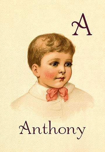 A for Anthony - Fine Art Giclee Print 24" x 36"