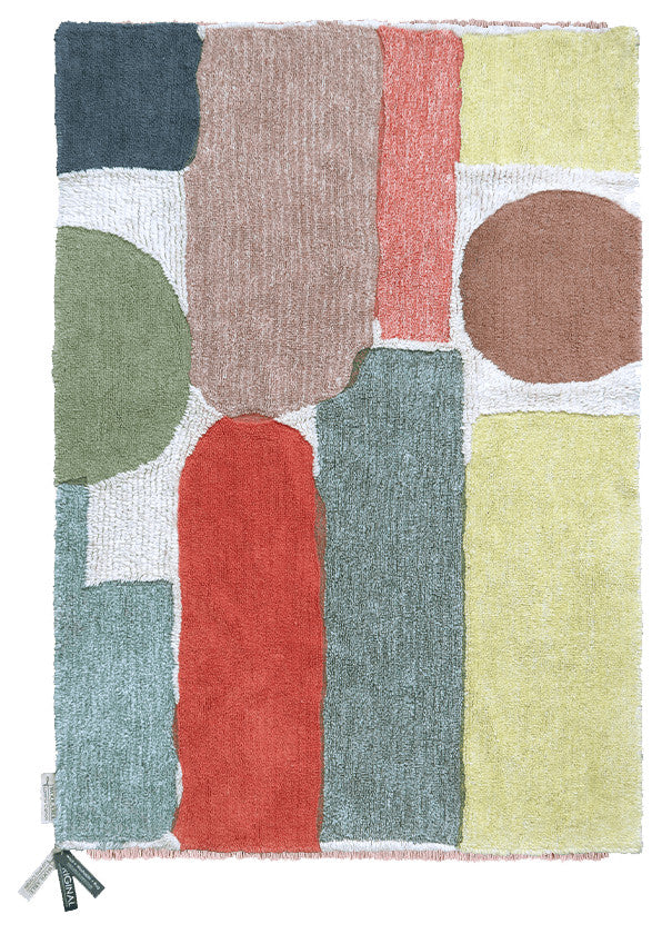 Abstract Woolable Rug
