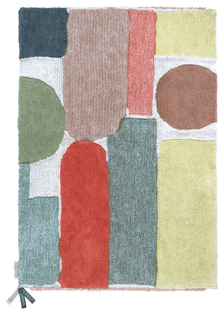 Abstract Woolable Rug