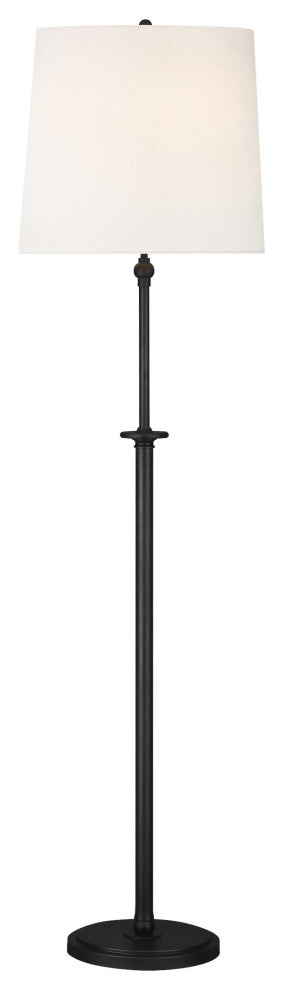 Capri Floor Lamp, Aged Iron
