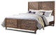Andria Bed, Reclaimed Oak, Queen