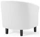 Prospect Performance Velvet Armchair-White