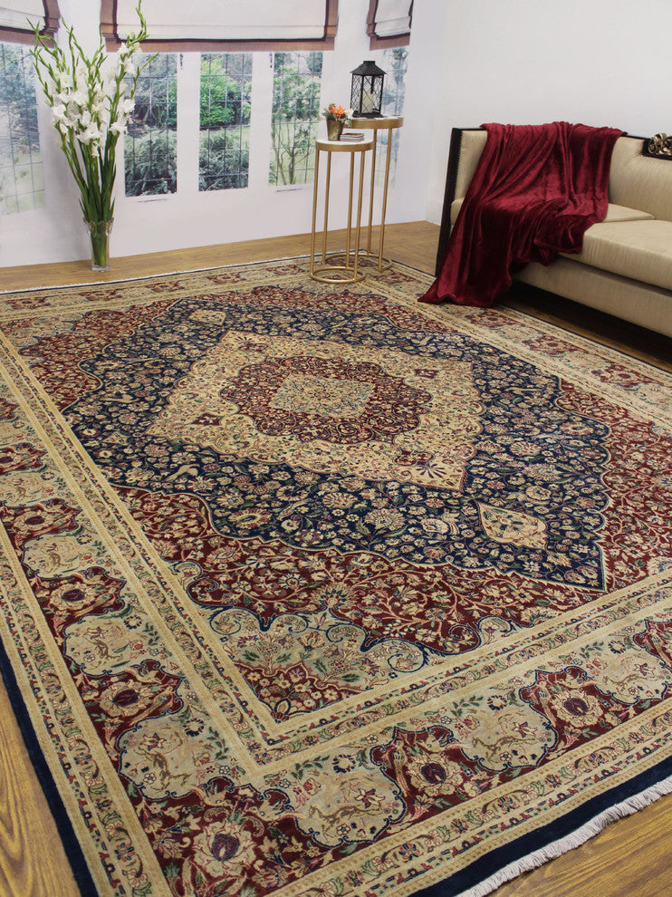 Pak-Persian Sparrow Beige Rug, 9'1x12'2