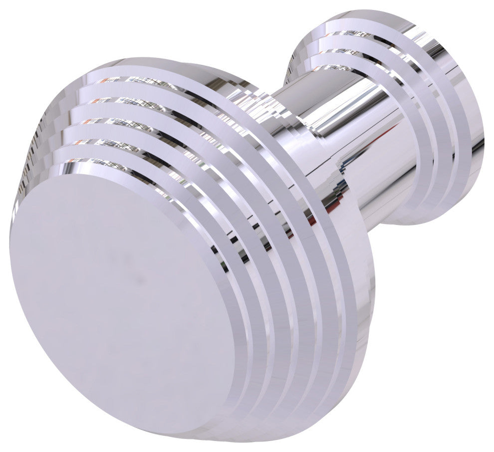 Designer Cabinet Knob, Polished Chrome