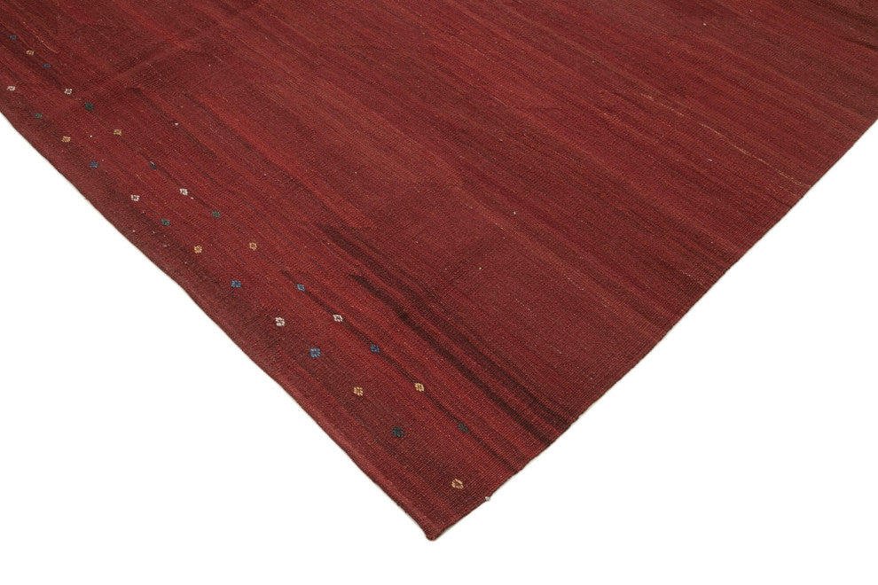 Rug N Carpet - Hand-knotted Oriental 8' 9'' x 11' 4'' Flatweave Wool Kilim Rug