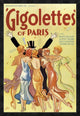 "Gigolettes of Paris, 1929" Framed Canvas Giclee by Hap Hadley, 26"x38"
