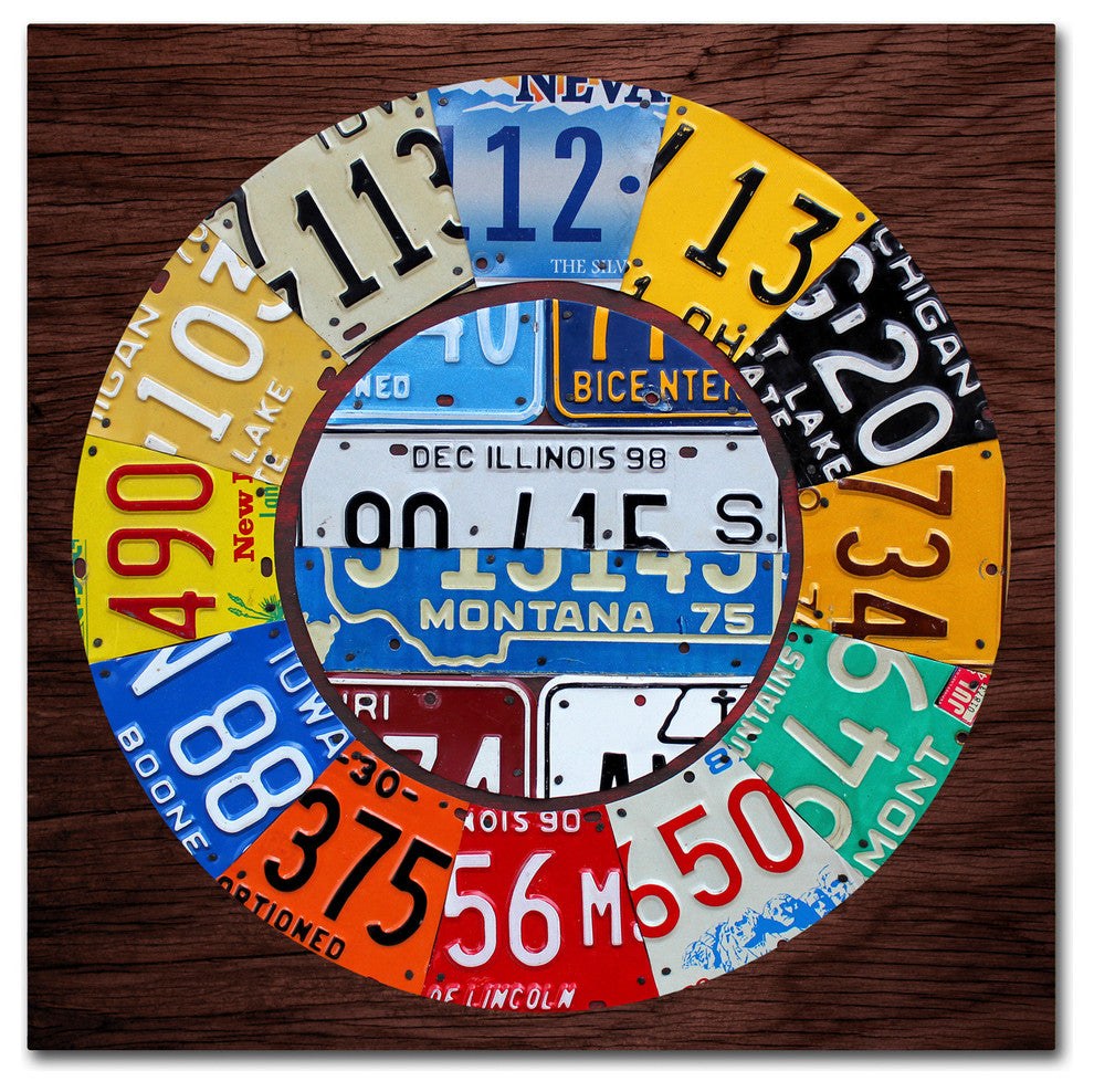 "Clock Square" Canvas Art by Design Turnpike