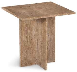 Verona End Table, Beige