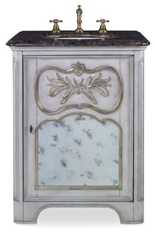 Ambella Home Collection Laurel Petite Sink Chest, White