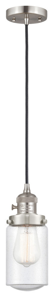 INNOVATIONS 201CSW-SN-G314-LED 1-Light Mini Pendant Brushed Satin Nickel