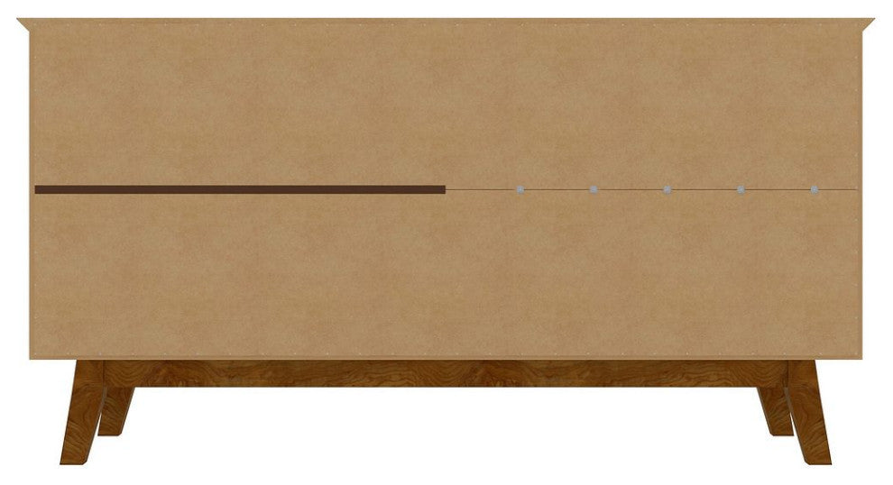 Yonkers 62.99 Sideboard in Off White and Cinnamon