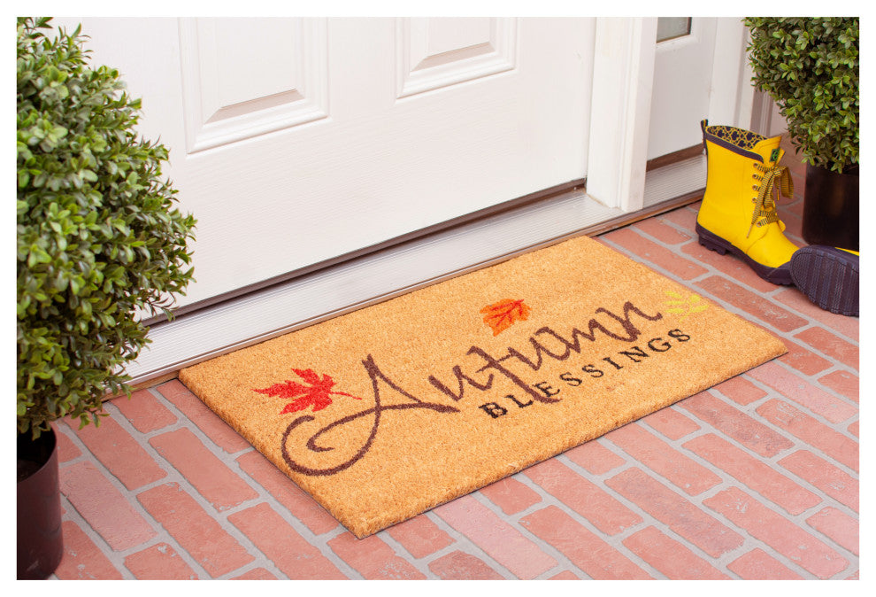 Autumn Blessings Doormat