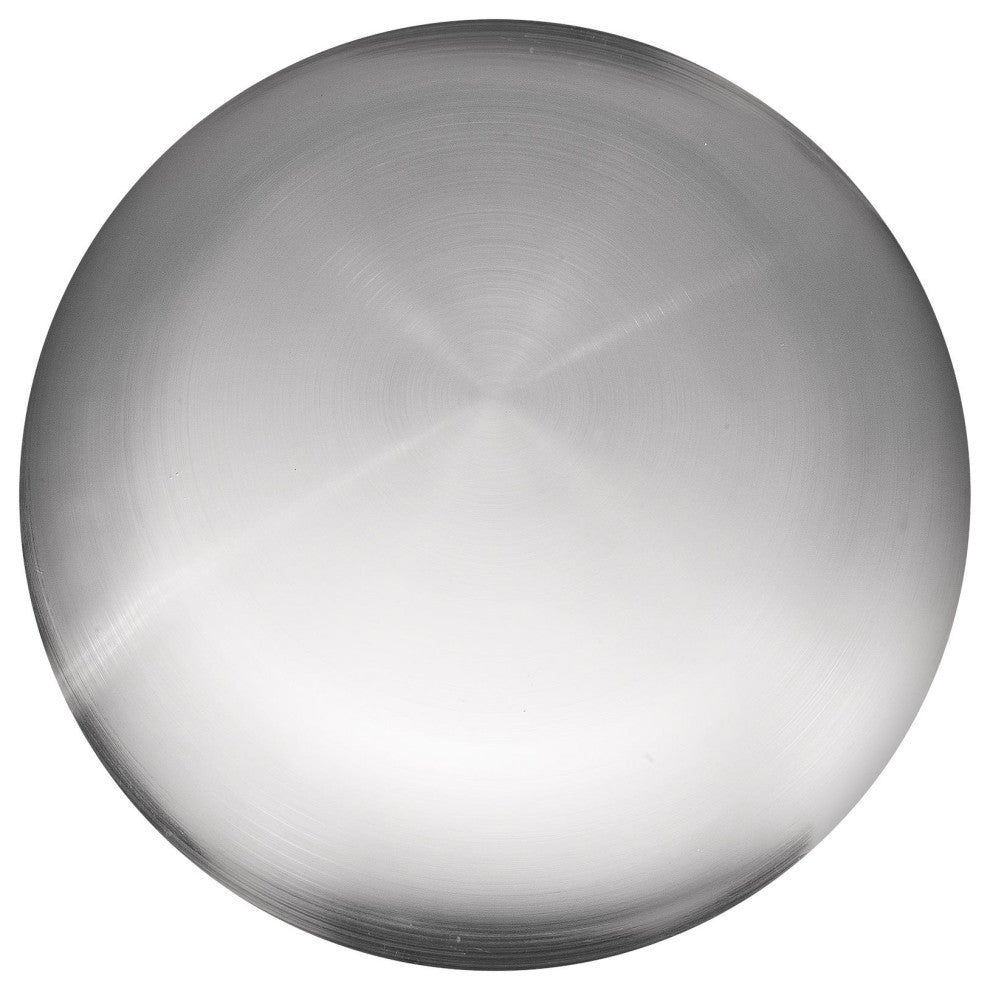 Generation Lighting Era Blanking Plate, Brushed Steel Brushed Steel