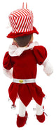 Kurt Adler 15" Kringle Klaus Peppermint Elf Ornament