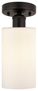 Innovations 616-1F-OB-G801 1 Light 3.875" Semi-Flush Mount, Oil Rubbed Bronze