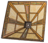 17 Square Prairie Straw Shade