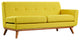 Modern Sunny Engage Right-Arm Upholstered Loveseat