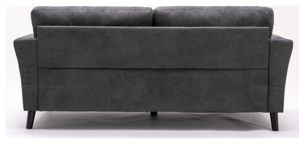 Damian Woven Sofa, Gray