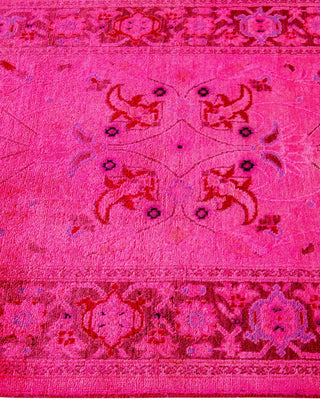 Vibrance, One-of-a-Kind Hand-Knotted Area Rug Pink, 2'7"x13'10"