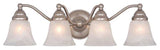 Vaxcel Lighting VL35124 Standford 4 Light Bathroom Vanity Light - - Brushed
