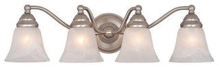 Vaxcel Lighting VL35124 Standford 4 Light Bathroom Vanity Light - - Brushed