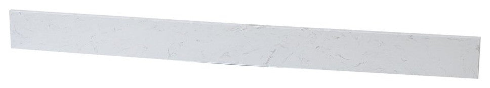 Elegant Decor Bathroom Vanity Backsplash Calacatta White
