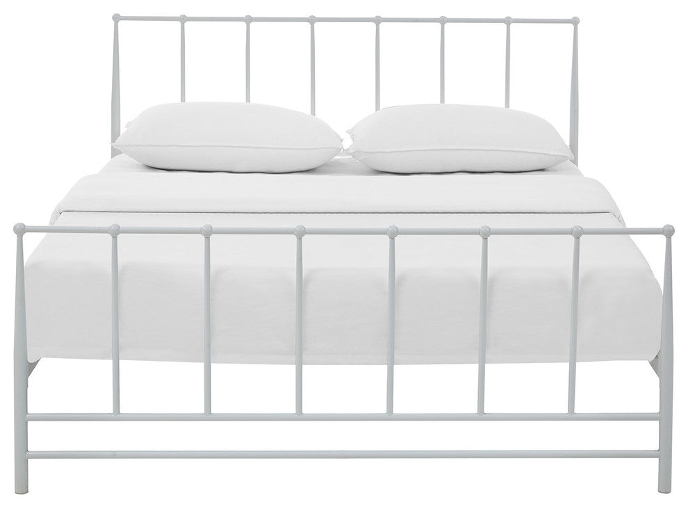 Modway Estate Full Bed, White