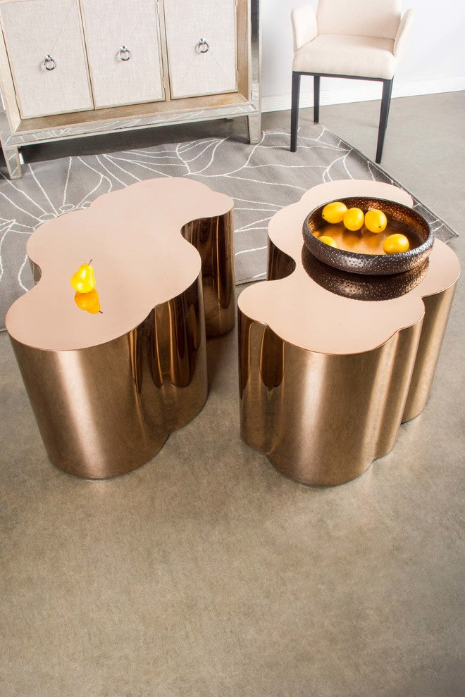 Kate Rose Gold Coffee Table