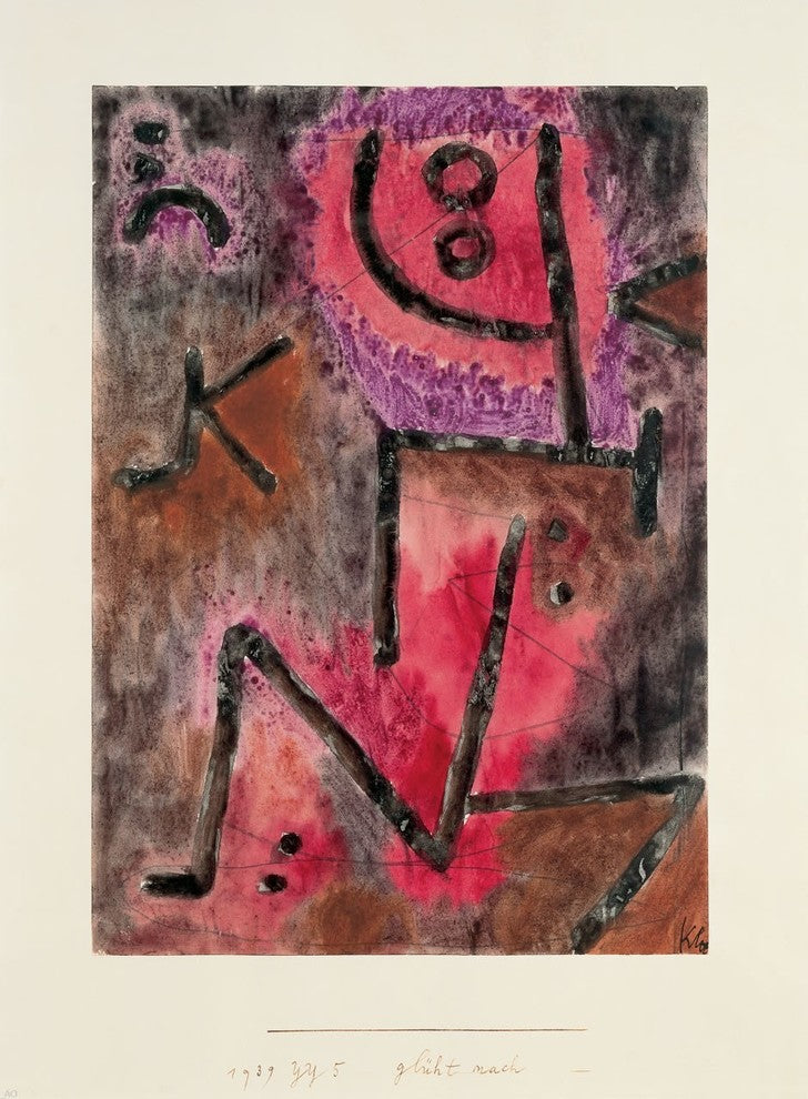 Paul Klee After Annealing, 21"x28" Wall Decal