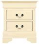 Louisphillipe Nightstand, Beige