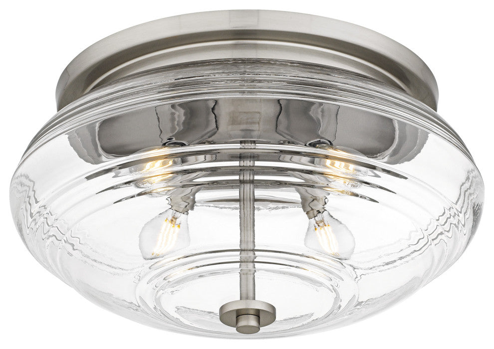Quoizel QFL6773 Gatonby 4 Light 16"W Flush Mount Ceiling Fixture - Brushed