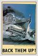 Back Them Up! (Submarines) - Gallery Wrapped Canvas Art 28" x 42"