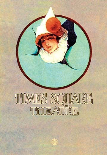 Times Square Theatre - Canvas Poster 20" x 30"