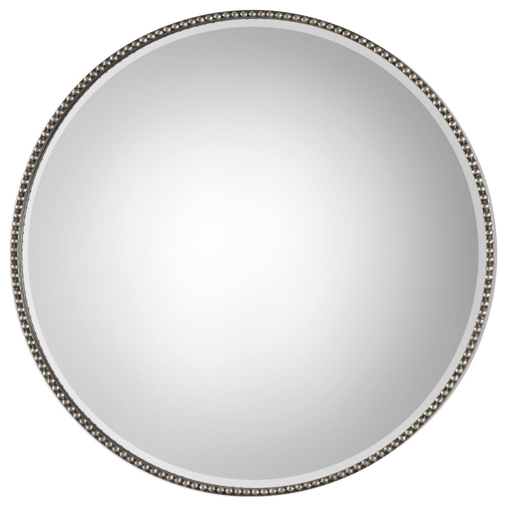 Uttermost Stefania Beaded Round Mirror