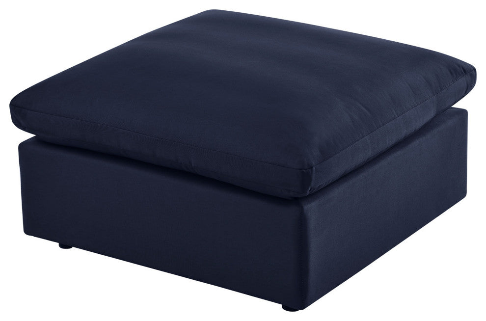 Modular Lounge Sectional Deep Sofa Set, Blue Navy, Modern, Outdoor Hospitality