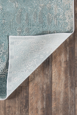 Momeni Genevieve Polyester Area Rug, Light Blue, 3'10"x5'7"
