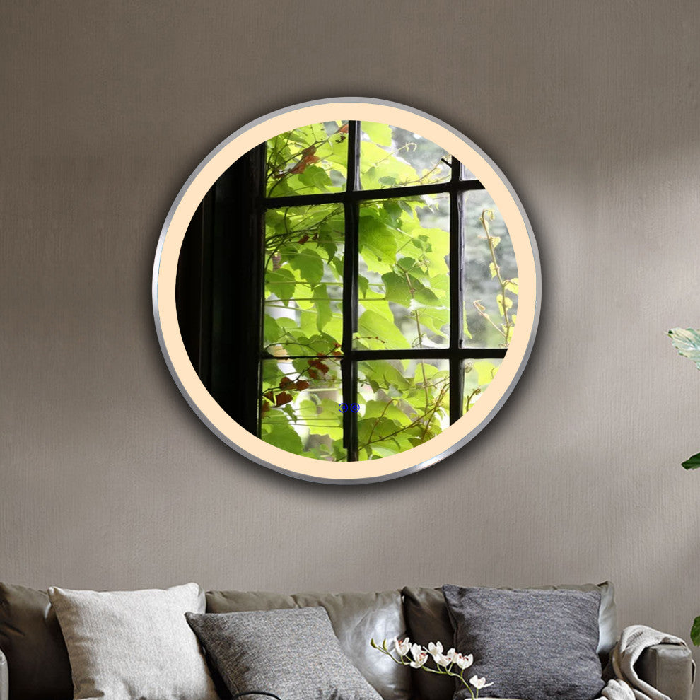 CHLOE Lighting SPECULO Embedded LED Mirror 4000K, Warm White, 28"