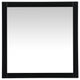 Elegant Decor Aqua Vanity Mirror Black
