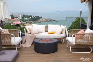 Venice 34" Concrete Fire Table (Liquid Propane)
