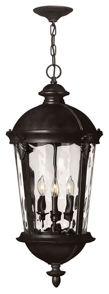 Hinkley Windsor Large Hanging Lantern, Black