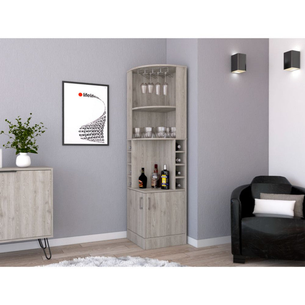 Egina Bar cabinet, Light Gray