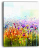 "Abstract Cosmos of Colorful Flowers" Flower Wall Art, 30"x40"