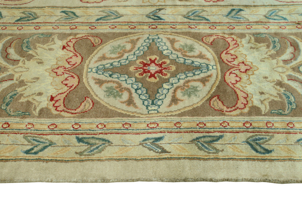 Pak-Persian deren Gray/Light Brown Rug, 9'1x12'3