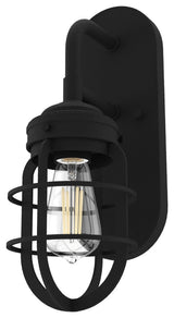 Hunter Starklake 5 Sconce Starklake 15\" Tall Wall Sconce - Natural Iron