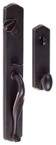 Rustic Series Wasatch Dummy Handleset, Slickrock Knob Interior Trim