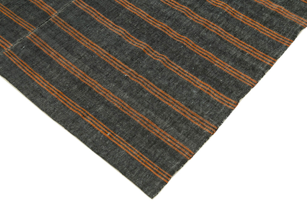 Rug N Carpet - Hand-knotted Turkish 6' 8'' x 10' 2'' Rustic Wool Kilim Rug