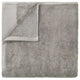 Riva Organic Terry Cloth Washcloth, Set of 4, Satellite/Taupe