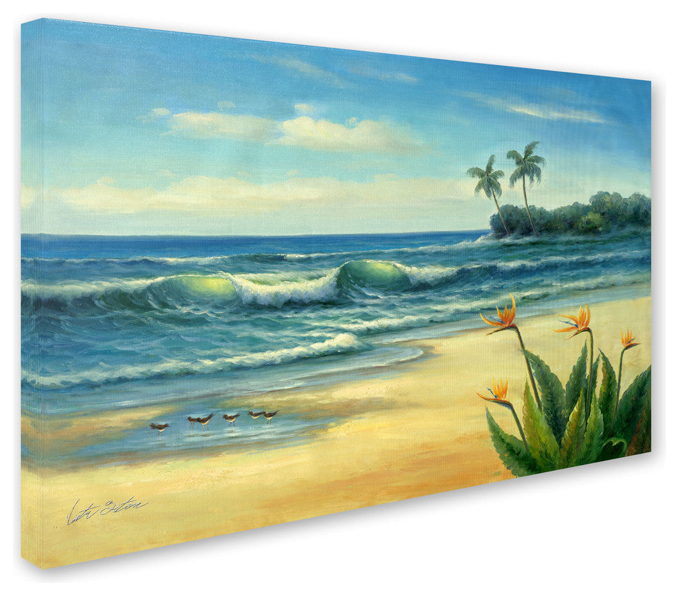 'Paradise' Canvas Art by Victor Giton
