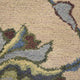 HAND TUFTED WOOL ECO-FRIENDLY AREA RUGS- Runner,Cream,Floral